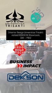 Interior Design Department visited DEKKSON Showroom, IDD – PIK2
